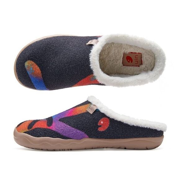 UIN Men’s Mules Comfort Travel Shoes Casual Slippers(LOVE PALMS MALAGA) main image 6